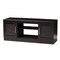 Wholesale Interiors Baxton Studio Gianna Modern and Contemporary Wenge Brown Finished TV Stand